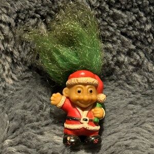 😉Bundle Days😉Vintage Russ Santa Troll Doll Christmas Festive 1980s 1990s Holiday